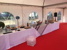 Location de pagodes pour le lancement d'un programme Immobilier sur les rives de l'Adour à Bayonne